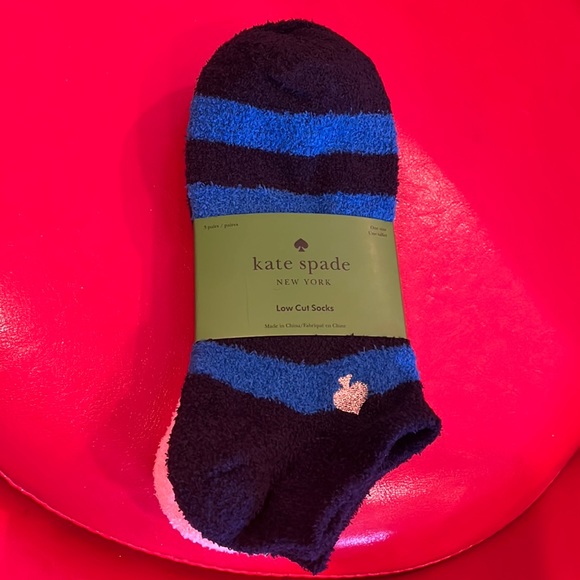 NWT Kate Spade fuzzy socks - Picture 1 of 3